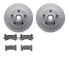 4202-47101 Geospec Brake Rotors w/Heavy-Duty Brake Pads Kit, 1982-1995 GM, Position: Front - image 1