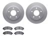 4202-48002 Geospec Brake Rotors w/Heavy-Duty Brake Pads Kit, 1997-2005 GM, Position: Front - image 1