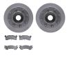 4202-48023 Geospec Brake Rotors w/Heavy-Duty Brake Pads Kit, 1979-1979 GM, Position: Front - image 1