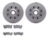 4202-48038 Geospec Brake Rotors w/Heavy-Duty Brake Pads Kit, 1978-1993 GM, Position: Front - image 1