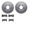 4202-48073 Geospec Brake Rotors w/Heavy-Duty Brake Pads Kit, 1979-1998 GM, Position: Front - image 1