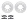 4202-48096 Geospec Brake Rotors w/Heavy-Duty Brake Pads Kit, 1999-2020 GM, Position: Front - image 1