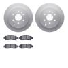 4202-48122 Geospec Brake Rotors w/Heavy-Duty Brake Pads Kit, 2007-2017 GM, Position: Rear - image 1