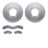 4202-48135 Geospec Brake Rotors w/Heavy-Duty Brake Pads Kit, 1998-1999 GM, Position: Front - image 1