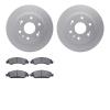 4202-48139 Geospec Brake Rotors w/Heavy-Duty Brake Pads Kit, 2009-2020 GM, Position: Front - image 1