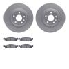 4202-54005 Geospec Brake Rotors w/Heavy-Duty Brake Pads Kit, 2011-2019 Ford/Lincoln/Mercury/Mazda, Position: Front - image 1