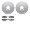 4202-55002 Geospec Brake Rotors w/Heavy-Duty Brake Pads Kit, 2003-2005 Ford/Lincoln/Mercury/Mazda, Position: Front - image 1