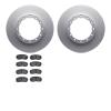 4202-72076 Geospec Brake Rotors w/Heavy-Duty Brake Pads Kit, 2010-2011 Freightliner, Position: Rear - image 1