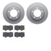 4202-76008 Geospec Brake Rotors w/Heavy-Duty Brake Pads Kit, Fits Select Lexus/Toyota/Scion, Position: Front - image 1
