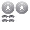 4202-99053 Geospec Brake Rotors w/Heavy-Duty Brake Pads Kit, 2015-2021 Ford/Lincoln/Mercury/Mazda, Position: Rear - image 1