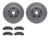 4202-99092 Geospec Brake Rotors w/Heavy-Duty Brake Pads Kit, 1995-2002 Ford/Lincoln/Mercury/Mazda, Position: Front - image 1