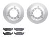 4202-99107 Geospec Brake Rotors w/Heavy-Duty Brake Pads Kit, 1999-2004 Ford/Lincoln/Mercury/Mazda, Position: Rear, Front
