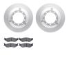 4202-99108 Geospec Brake Rotors w/Heavy-Duty Brake Pads Kit, 2006-2019 Ford/Lincoln/Mercury/Mazda, Position: Front, Rear