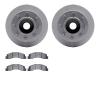4202-99114 Geospec Brake Rotors w/Heavy-Duty Brake Pads Kit, 1999-2002 Ford/Lincoln/Mercury/Mazda, Position: Front - image 1