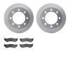 4202-99117 Geospec Brake Rotors w/Heavy-Duty Brake Pads Kit, 1999-2007 Ford/Lincoln/Mercury/Mazda, Position: Rear - image 1