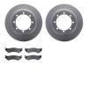 4202-99118 Geospec Brake Rotors w/Heavy-Duty Brake Pads Kit, 1999-2007 Ford/Lincoln/Mercury/Mazda, Position: Rear - image 1