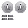 4202-99119 Geospec Brake Rotors w/Heavy-Duty Brake Pads Kit, 2000-2004 Ford/Lincoln/Mercury/Mazda, Position: Front - image 1