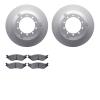 4202-99137 Geospec Brake Rotors w/Heavy-Duty Brake Pads Kit, 2011-2015 Ford/Lincoln/Mercury/Mazda, Position: Rear - image 1
