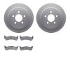 4202-99139 Geospec Brake Rotors w/Heavy-Duty Brake Pads Kit, 2003-2005 Ford/Lincoln/Mercury/Mazda, Position: Rear - image 1