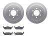 4202-99144 Geospec Brake Rotors w/Heavy-Duty Brake Pads Kit, 2004-2011 Ford/Lincoln/Mercury/Mazda, Position: Rear - image 1