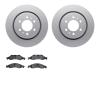 4202-99169 Geospec Brake Rotors w/Heavy-Duty Brake Pads Kit, 2007-2009 Ford/Lincoln/Mercury/Mazda, Position: Front - image 1