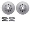 4202-99178 Geospec Brake Rotors w/Heavy-Duty Brake Pads Kit, Fits Select Ford/Lincoln/Mercury/Mazda, Position: Front - image 1