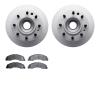 4202-99180 Geospec Brake Rotors w/Heavy-Duty Brake Pads Kit, Fits Select Ford/Lincoln/Mercury/Mazda, Position: Front - image 1