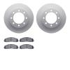 4202-99191 Geospec Brake Rotors w/Heavy-Duty Brake Pads Kit, Fits Select Ford/Lincoln/Mercury/Mazda, Position: Front - image 1