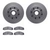 4202-99192 Geospec Brake Rotors w/Heavy-Duty Brake Pads Kit, Fits Select Ford/Lincoln/Mercury/Mazda, Position: Front - image 1