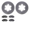 4202-99197 Geospec Brake Rotors w/Heavy-Duty Brake Pads Kit, 2015-2019 Ford/Lincoln/Mercury/Mazda, Position: Rear - image 1