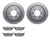4202-99200 Geospec Brake Rotors w/Heavy-Duty Brake Pads Kit, 2015-2017 Ford/Lincoln/Mercury/Mazda, Position: Rear - image 1