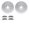 4202-99215 Geospec Brake Rotors w/Heavy-Duty Brake Pads Kit, 2013-2019 Ford/Lincoln/Mercury/Mazda, Position: Front - image 1