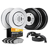 4204-40049 Geospec Brake Rotors w/Heavy-Duty Brake Pads/Drums & Shoes Kit, 2000-2002 Mopar, Position: Front and Rear - image 1
