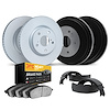 4204-40071 Geospec Brake Rotors w/Heavy-Duty Brake Pads/Drums & Shoes Kit, 2005-2010 Multiple Makes/Models, Position: Front and  - image 1
