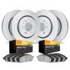 4204-48008 Geospec Brake Rotors w/Heavy-Duty Brake Pads Kit, 2000-2006 GM, Position: Front and Rear - image 1