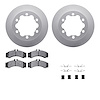 4212-40096 Geospec Brake Rotors w/Heavy-Duty Brake Pads & Hardware, 2006-2006 Mopar, Position: Rear - image 1