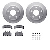 4212-40114 Geospec Brake Rotors w/Heavy-Duty Brake Pads & Hardware, 1994-1999 Mopar, Position: Front - image 1
