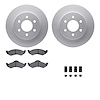 4212-40120 Geospec Brake Rotors w/Heavy-Duty Brake Pads & Hardware, 1998-1999 Mopar, Position: Front - image 1