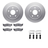 4212-40130 Geospec Brake Rotors w/Heavy-Duty Brake Pads & Hardware, 2002-2006 Mopar, Position: Front - image 1