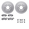 4212-40154 Geospec Brake Rotors w/Heavy-Duty Brake Pads & Hardware, 2014-2021 Mopar, Position: Front - image 1
