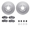 4212-42071 Geospec Brake Rotors w/Heavy-Duty Brake Pads & Hardware, 2011-2012 Mopar, Position: Front - image 1