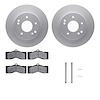 4212-47062 Geospec Brake Rotors w/Heavy-Duty Brake Pads & Hardware, 1963-1982 GM, Position: Front, Rear - image 1