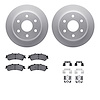 4212-48005 Geospec Brake Rotors w/Heavy-Duty Brake Pads & Hardware, 1999-2007 GM, Position: Rear - image 1