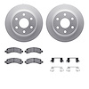 4212-48011 Geospec Brake Rotors w/Heavy-Duty Brake Pads & Hardware, 2002-2014 GM, Position: Rear - image 1