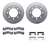 4212-48012 Geospec Brake Rotors w/Heavy-Duty Brake Pads & Hardware, 2001-2010 GM, Position: Rear - image 1