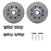 4212-48078 Geospec Brake Rotors w/Heavy-Duty Brake Pads & Hardware, 1978-1993 GM, Position: Front - image 1