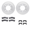 4212-48110 Geospec Brake Rotors w/Heavy-Duty Brake Pads & Hardware, 1999-2020 GM, Position: Front - image 1