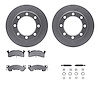 4212-48148 Geospec Brake Rotors w/Heavy-Duty Brake Pads & Hardware, 1979-1991 GM, Position: Front - image 1