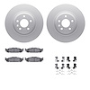 4212-54002 Geospec Brake Rotors w/Heavy-Duty Brake Pads & Hardware, 2009-2010 Ford/Lincoln/Mercury/Mazda, Position: Front - image 1