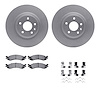 4212-54004 Geospec Brake Rotors w/Heavy-Duty Brake Pads & Hardware, 2011-2012 Ford/Lincoln/Mercury/Mazda, Position: Front - image 1